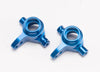 TRAXXAS Steering Blocks Blue Aluminium 2pcs - 6837X