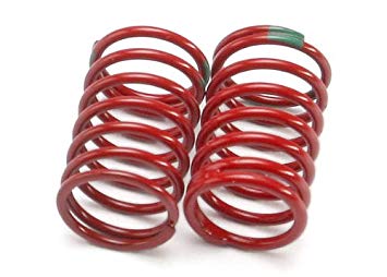TRAXXAS 1:16 GTR Shock Springs 1.92 Green Rate Red Finish 2pcs - 7146