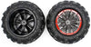 1:10 Monster Truck Wheel & Tyre Set 2pcs suit Sprint - 9125-ZJ02