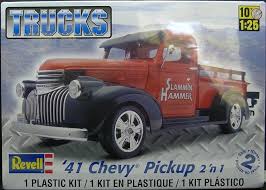 REVELL 41 CHEVY PICKUP 2N1 1/24 - 85-7202