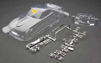 HPI Datsun 240Z Clear 225mm True Ten Body Shell - HPI-7210
