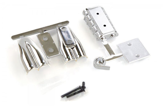 RPM Chrome Shotgun Style Model Intake & Blower Set - 73543