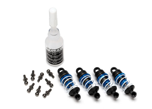 TRAXXAS LaTrax Shocks Gunmetal Aluminium 4pcs - 7560X