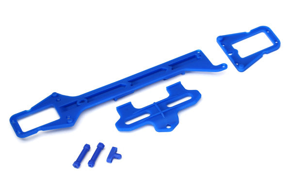 TRAXXAS LaTrax Upper Chassis & Battery Hold Down Blue - 7623