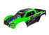 TRAXXAS Green Painted Body Shell w/ Exocage suit X-Maxx - 7811G