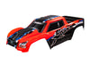 TRAXXAS Red Painted Body Shell w/ Exocage suit X-Maxx - 7811R