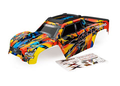 TRAXXAS Solar Flare Painted Body Shell w/ Exocage suit X-Maxx - 7811X