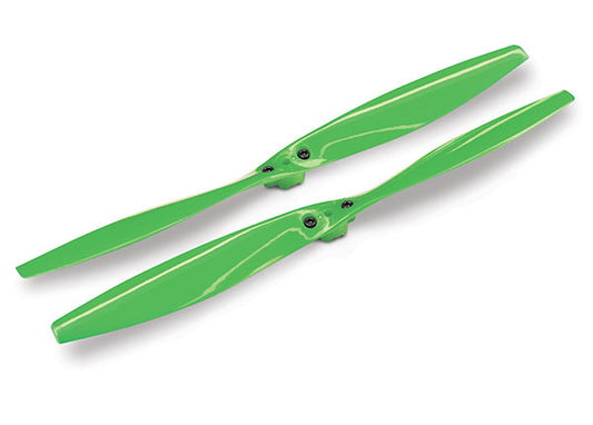 TRAXXAS Rotor Blade Set Green 1xCW 1xCCW - 7931