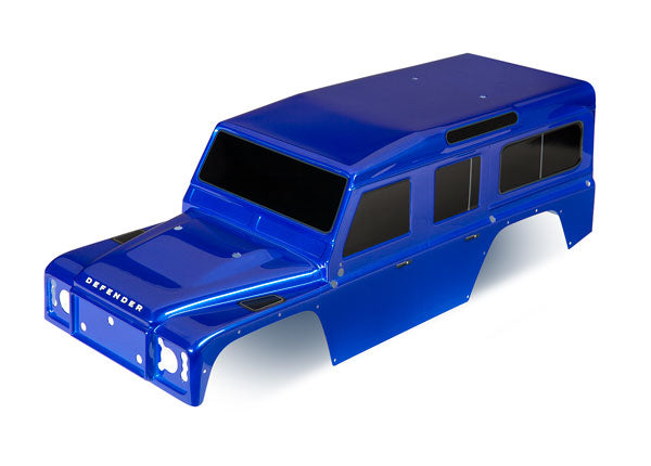 TRAXXAS Blue Land Rover Defender Body Shell w/ Decals - 8011T