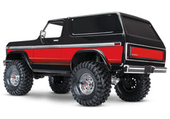 TRAXXAS TRX-4 1979 FORD BRONCO Red with TQi 2.4Ghz Radio - 82046-4RED