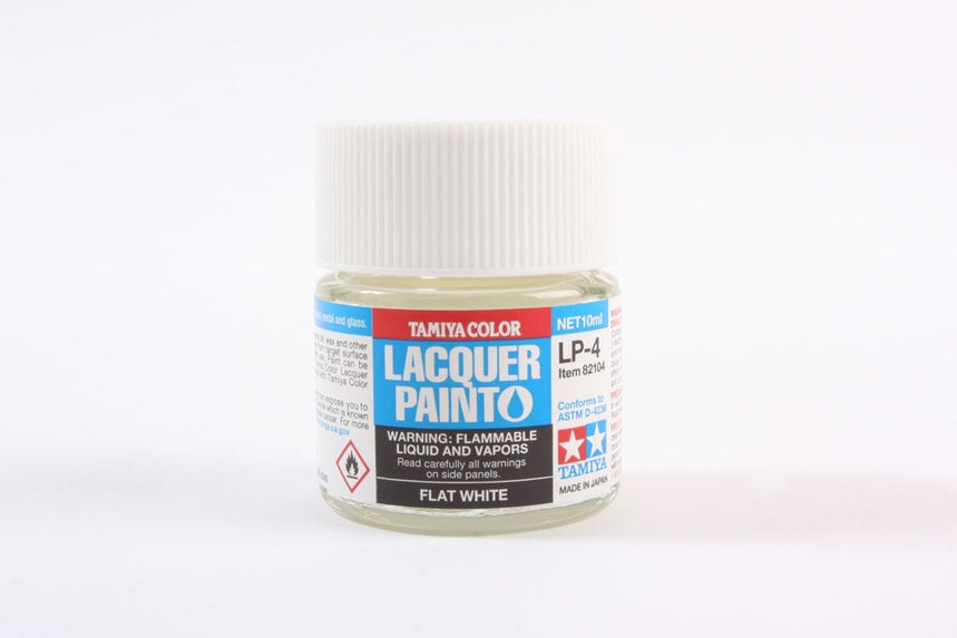 TAMIYA LP-4 White Matt Lacquer 10ml - 82104