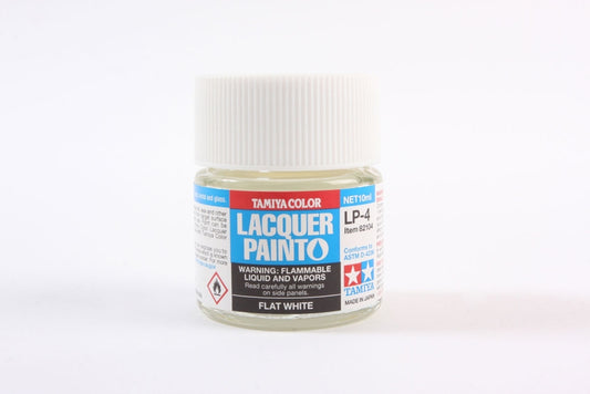 TAMIYA LP-4 White Matt Lacquer 10ml - 82104