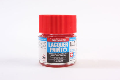 TAMIYA LP-7 Pure Red Lacquer 10ml - 82107