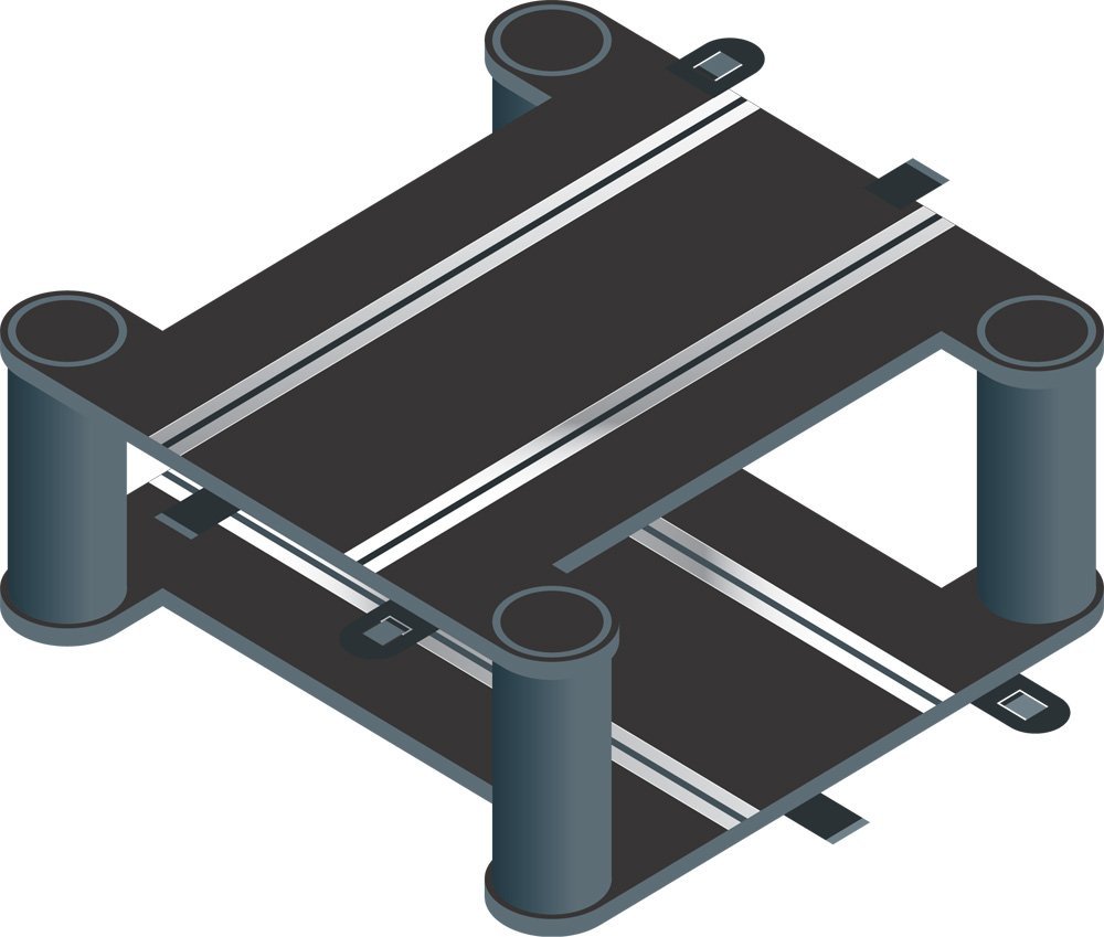 SCALEXTRIC Elevated Crossover 1pc - C8295
