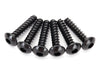 TRAXXAS 2.6x12mm Hex Drive Button Head Self Tappers 6pcs - 8299