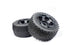 ROVAN 4.7/5.5 Rr Dirt Buster Tyres on Black Wheels w/ HD Beadlock 2pcs - ROV-850232