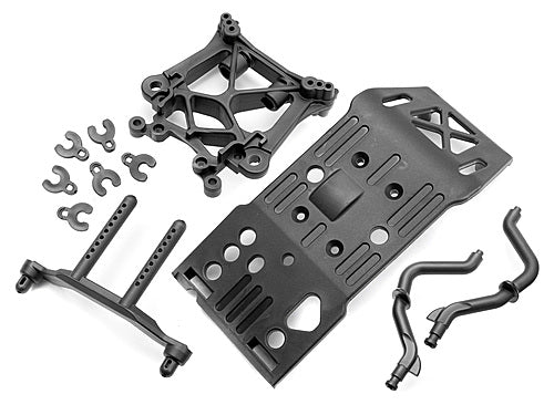 HPI Skid Plate / Body Mount /Shock Tower Set suit Savage - HPI-85234