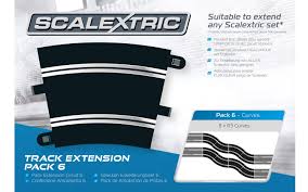 SCALEXTRIC Extension Pack 6 Radius-3 22.5° Curve 8pcs - C8555