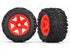 TRAXXAS Talon EXT Tyres on Orange 6-Spoke Wheels suit E-Revo 2pcs - 8672A
