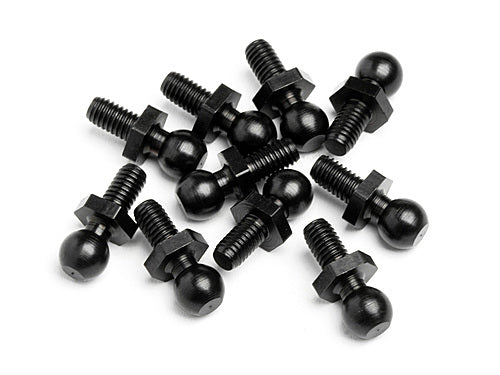 HPI 4.8x12mm Ball Studs 10pcs - HPI-86896