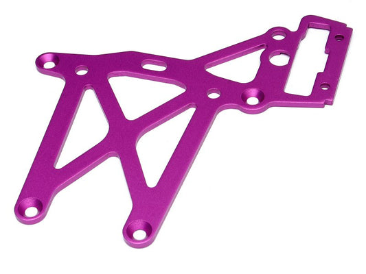 HPI Rear Upper Plate Purple Aluminium suit Baja - HPI-87418