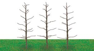 HORNBY Pine Tree 4in 3pcs - R8938