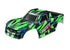 TRAXXAS Green Painted Body Shell w/ Cage Frame suit Hoss - 9011G