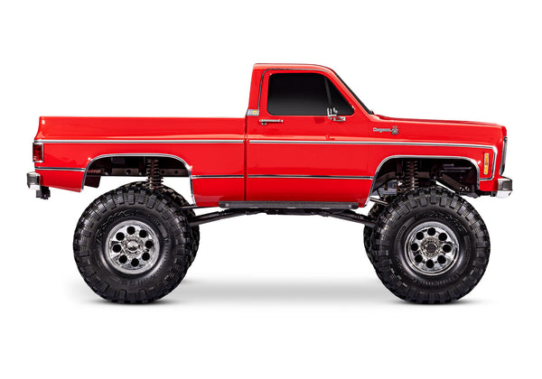 TRAXXAS TRX-4 HIGH TRAIL 1979 CHEVY K10 PICKUP Red Scale & Trail Crawler - 92056-4RED