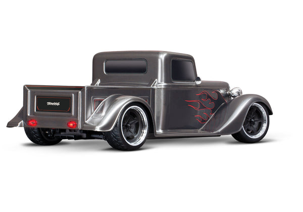 TRAXXAS 1:10 1935 Hot Rod Truck Silver AWD Factory-5 4-Tec 3.0 w/ TQ 2.4Ghz Radio - 93034-4SLVR