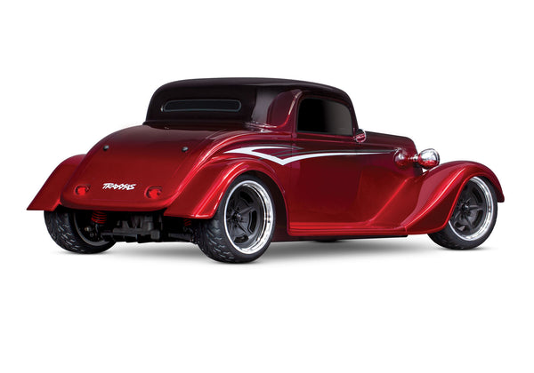 TRAXXAS 1:10 1933 Hot Rod Coupe Red AWD Factory-5 4-Tec 3.0 w/ TQ 2.4Ghz Radio - 93044-4RED