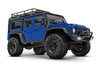 TRAXXAS TRX-4M 1:18 DEFENDER Trail Truck Blue with TQ 2.4Ghz Radio, 87T Brushed Motor, Lipo Battery & Charger - 97054-1BLUE