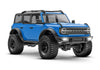 TRAXXAS TRX-4M 1:18 2021 FORD BRONCO Trail Truck Blue w/ TQ 2.4Ghz Radio, 87T Brushed Motor, Lipo Battery & Charger - 97074-1BLUE