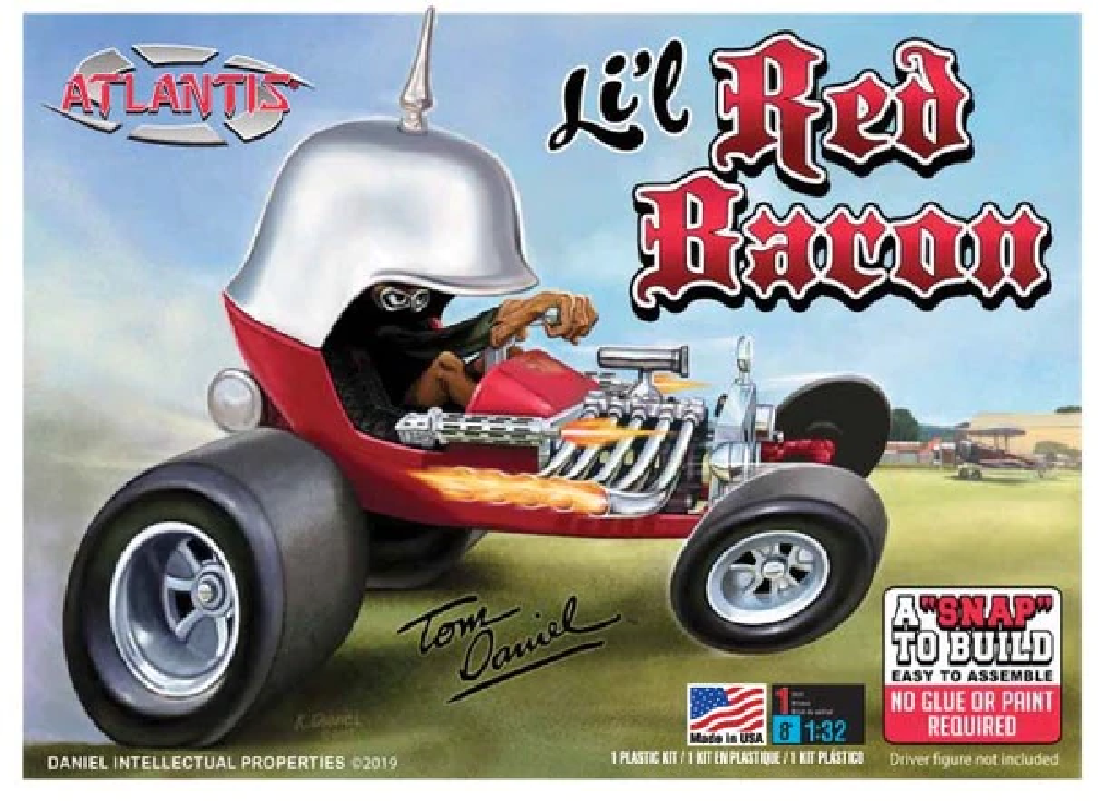 ATLANTIS Li'l Red Baron Tom Daniel 1:32 - AMCM6650