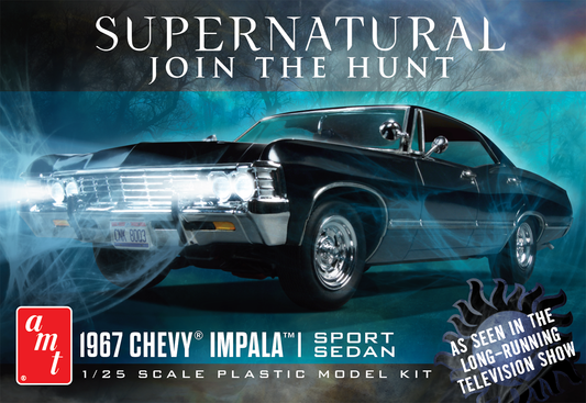 AMT Supernatural 1967 Impala Baby 1:25 - AMT1124