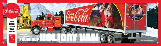 AMT Fruehauf Coca-Cola Christmas Truck & Trailer 1:25 - AMT1165