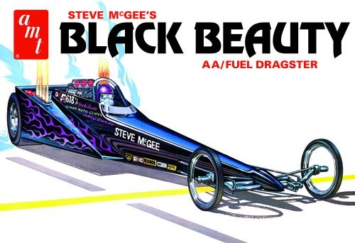 AMT Steve McGee Black Beauty Wedge Dragster 1:25 - AMT1214
