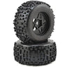 ARRMA DBOOTS BACKFLIP 1:8 MT 3.8 Black Wheel and Tyre Set 17mm Hex 2pcs AR510092 - ARAC8795