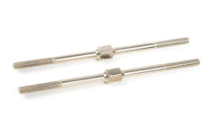 TEAM CORALLY M4x92mm Spring Steel Turnbuckle Rods 2pcs - C-00180-144-2