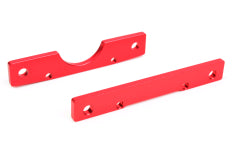 TEAM CORALLY Rr Suspension Arm Mount Set Red Aluminium 2pcs - C-00180-238