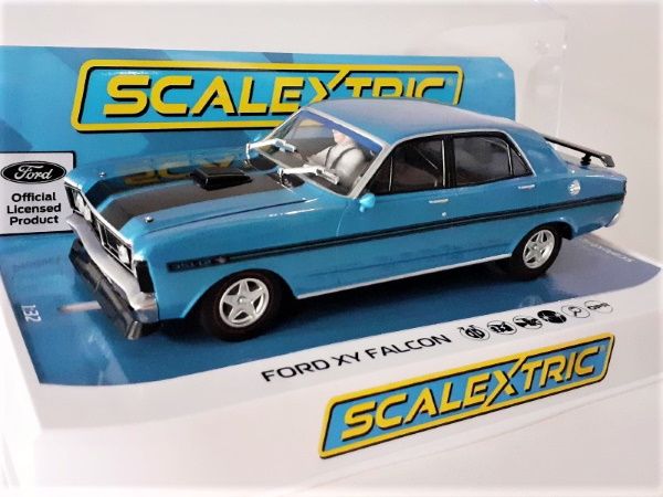 SCALEXTRIC Ford XY Falcon GTHO Ph.3 Electric Blue - C4171