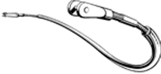 DUBRO 20in Engine Control Flex Cable Assembly 1pc - DBR165