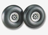 DUBRO 69.85mm Round Pneumatic Tyre on Wheel 2pcs - DBR275R
