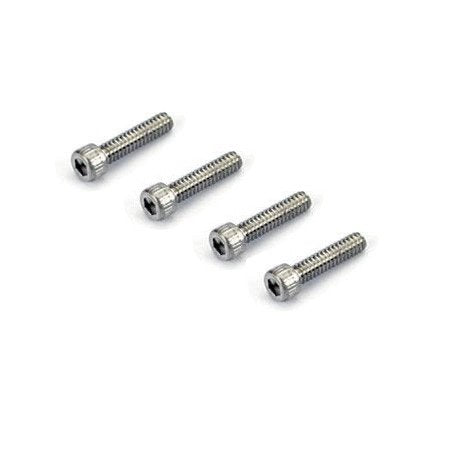 DUBRO 8-32x1.25in Stainless Steel Socket Head Cap Screws 4pcs - DBR3124