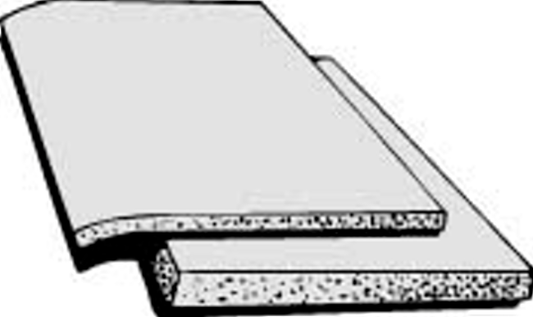 DUBRO 1/2x7x11in Protective Foam Rubber 1pc - DBR514