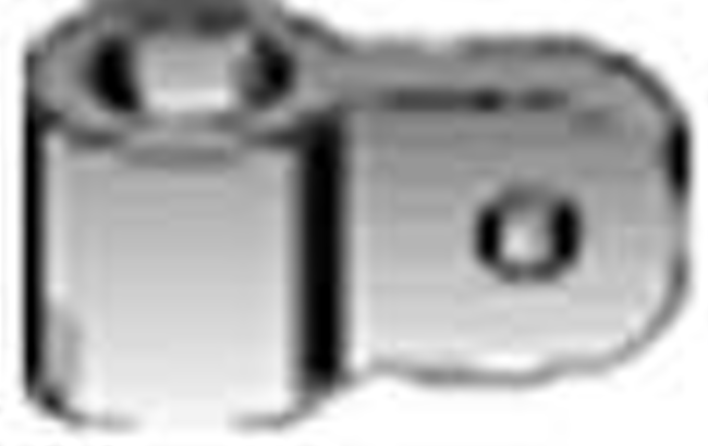 DUBRO 3/32in E/Z Adjust Horn Bracket for 4-40 Thread 4pc - DBR557