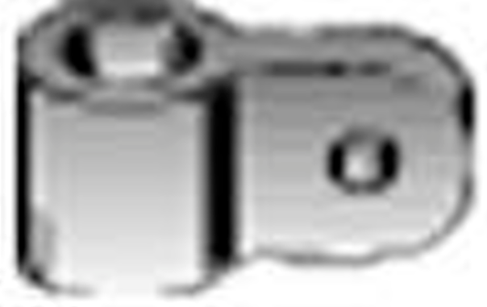 DUBRO 3/32in E/Z Adjust Horn Bracket for 4-40 Thread 4pc - DBR557