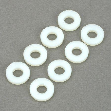 DUBRO No.6 Nylon Flat Washers 8pcs - DBR636