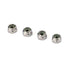 DUBRO 8-32 Stainless Steel Nyloc Nuts 4pcs - DBR3114