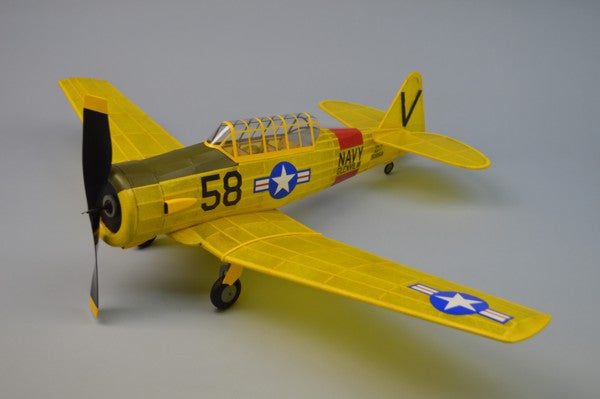 DUMAS AT-6 Texan Rubber Band Plane 30in Wingspan - DUMA334