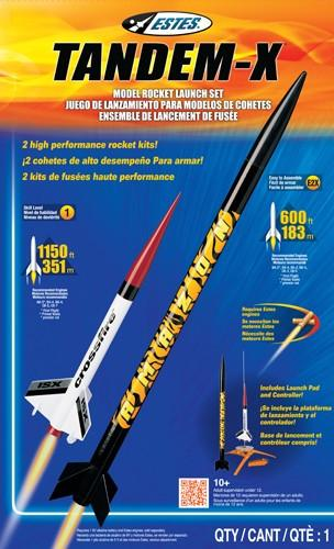 ESTES Tandem -X Intermediate Rocket Launch Set 2pcs - EST-1469X